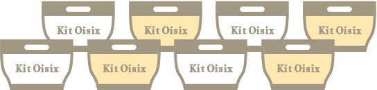 Cumulative shipments of “Kit Oisix“